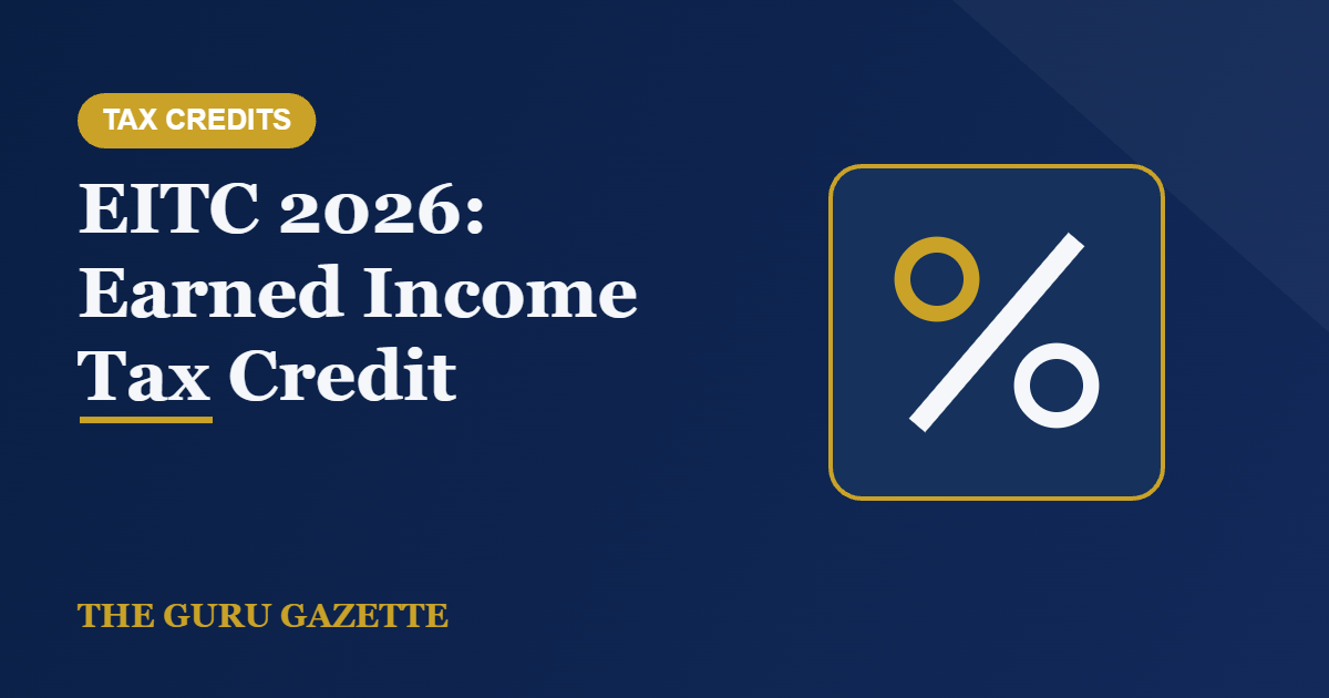 EITC 2026: Earned Income Tax Credit