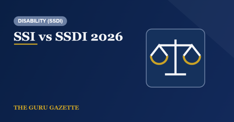 SSI vs SSDI 2026