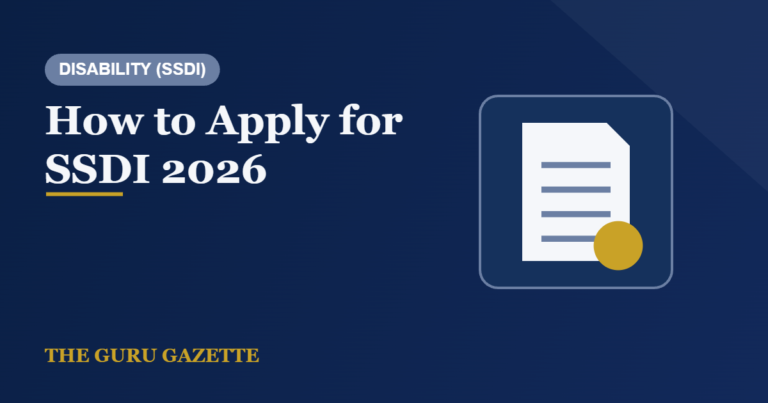 How to Apply for SSDI 2026