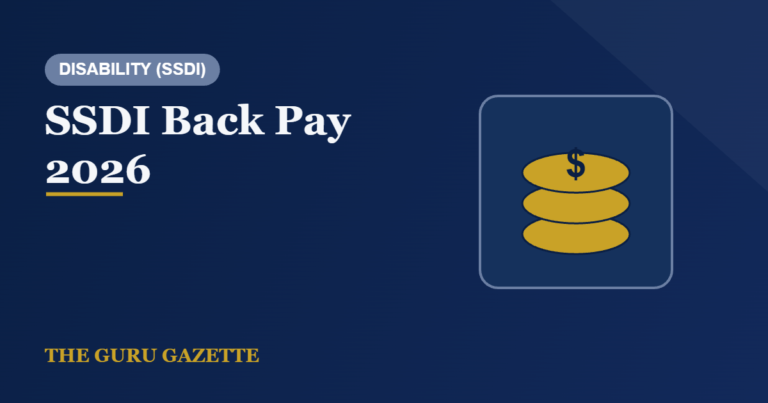 SSDI Back Pay 2026