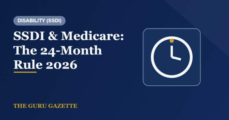 SSDI & Medicare: The 24-Month Rule 2026
