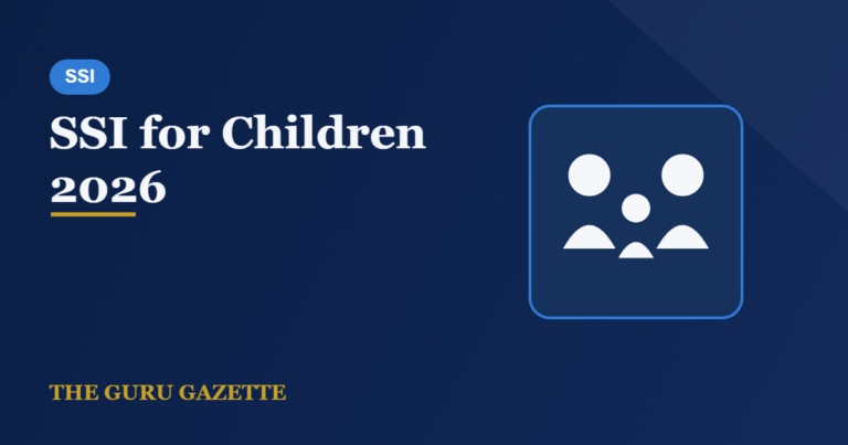 SSI for Children 2026