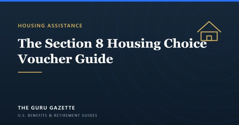 Cover graphic for The Guru Gazette guide to the Section 8 Housing Choice Voucher program.